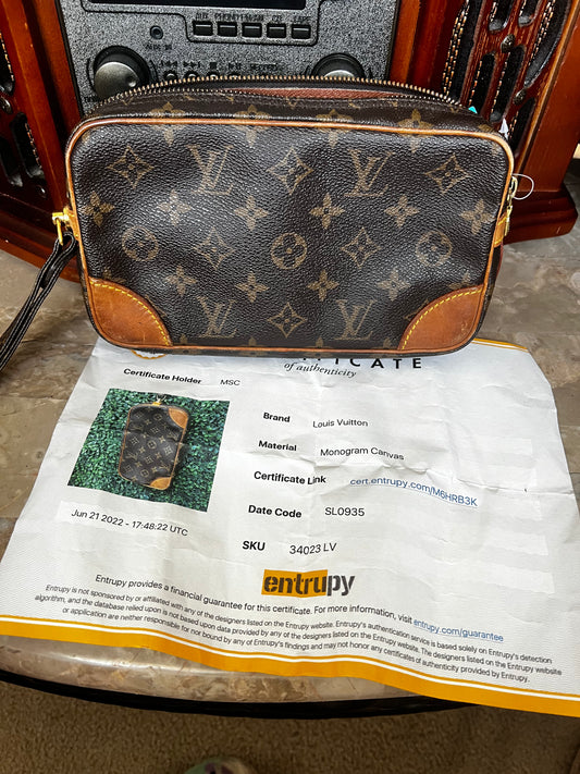 Louis Vuitton Marly Wristlet