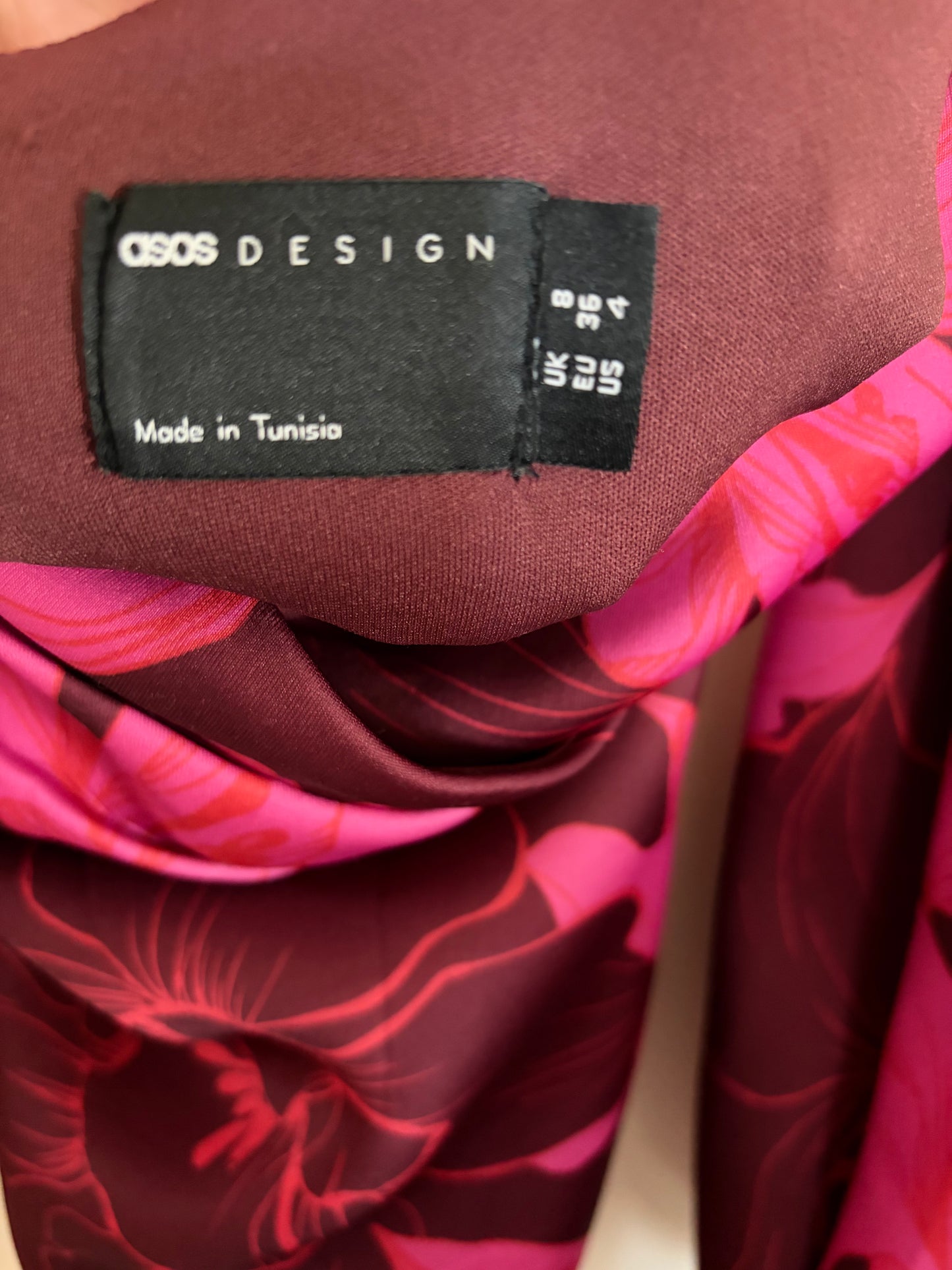 ASOS Floral Midi Dress