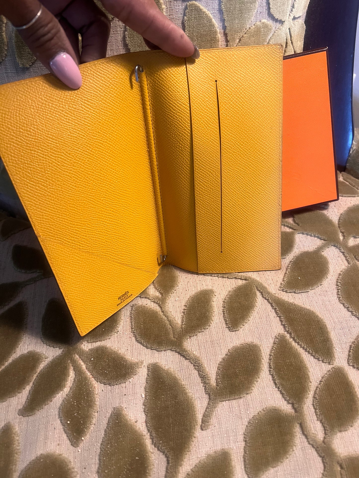 Hermes Leather Notebook/Agenda Cover