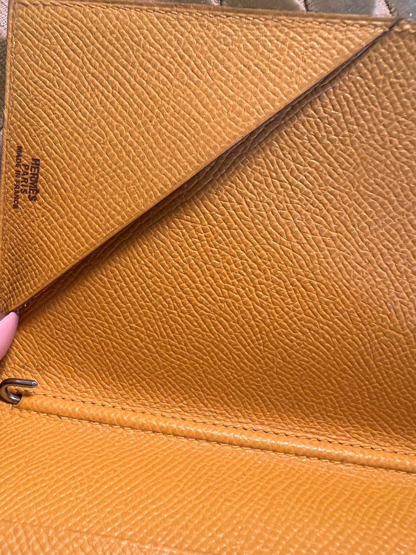 Hermes Leather Notebook/Agenda Cover