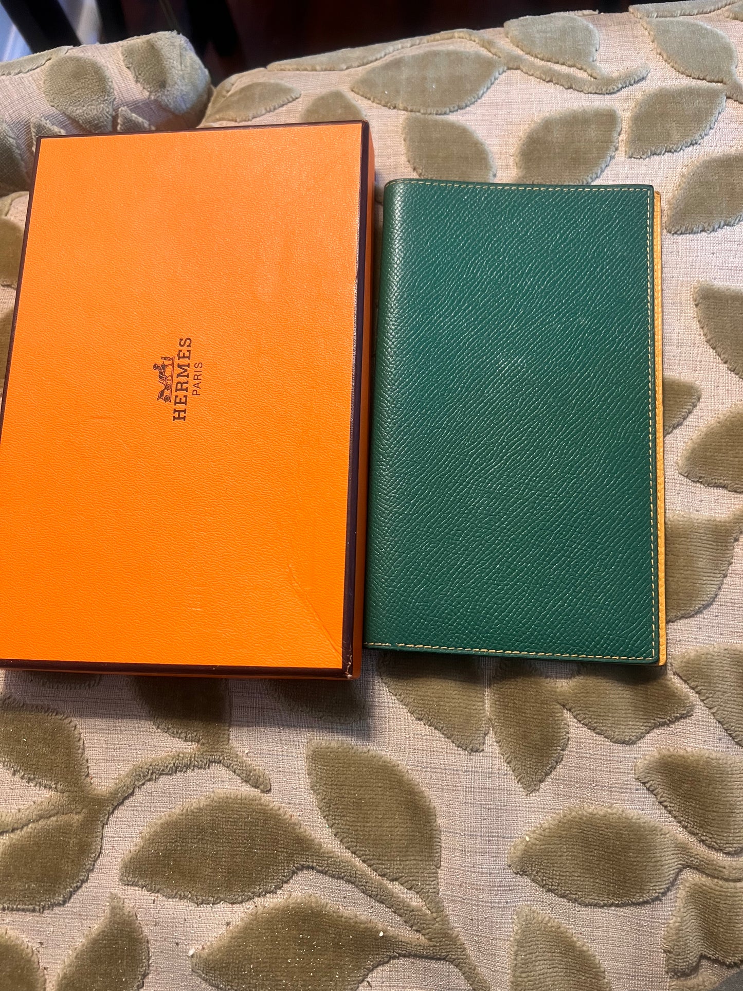 Hermes Leather Notebook/Agenda Cover