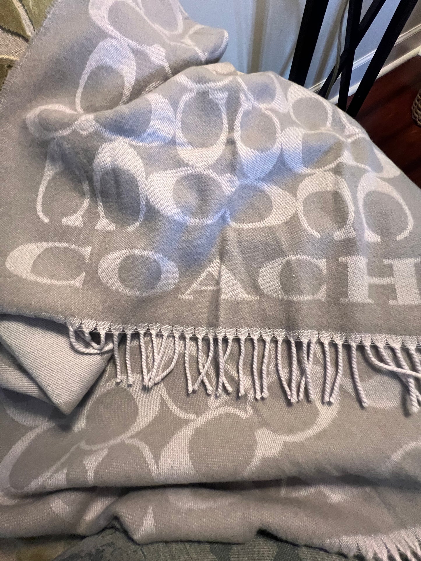 Coach Reversible Scarf