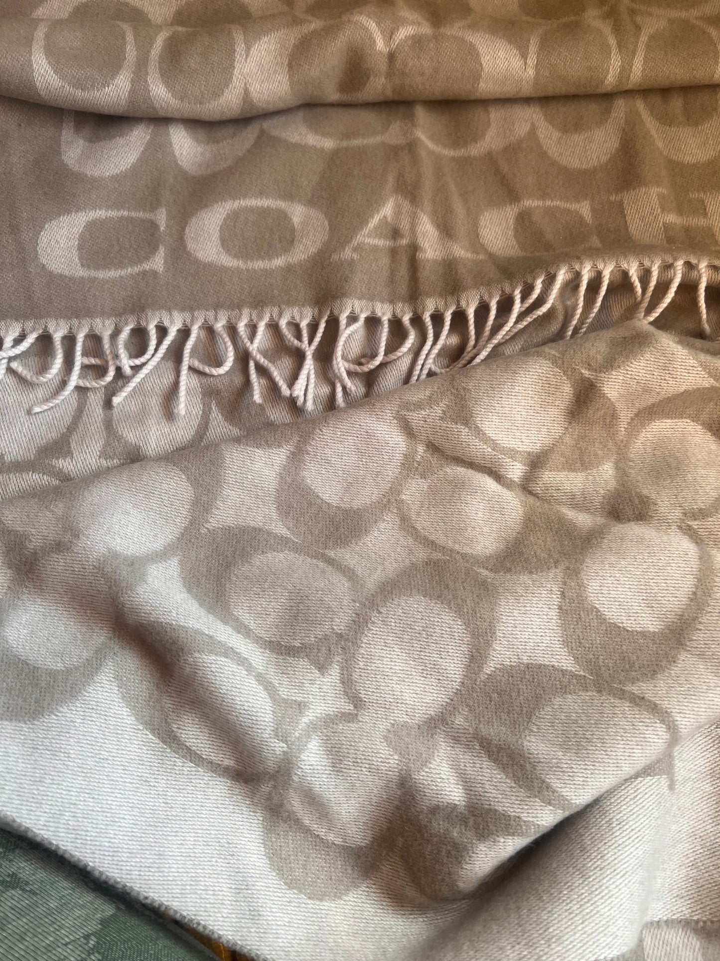 Coach Reversible Scarf