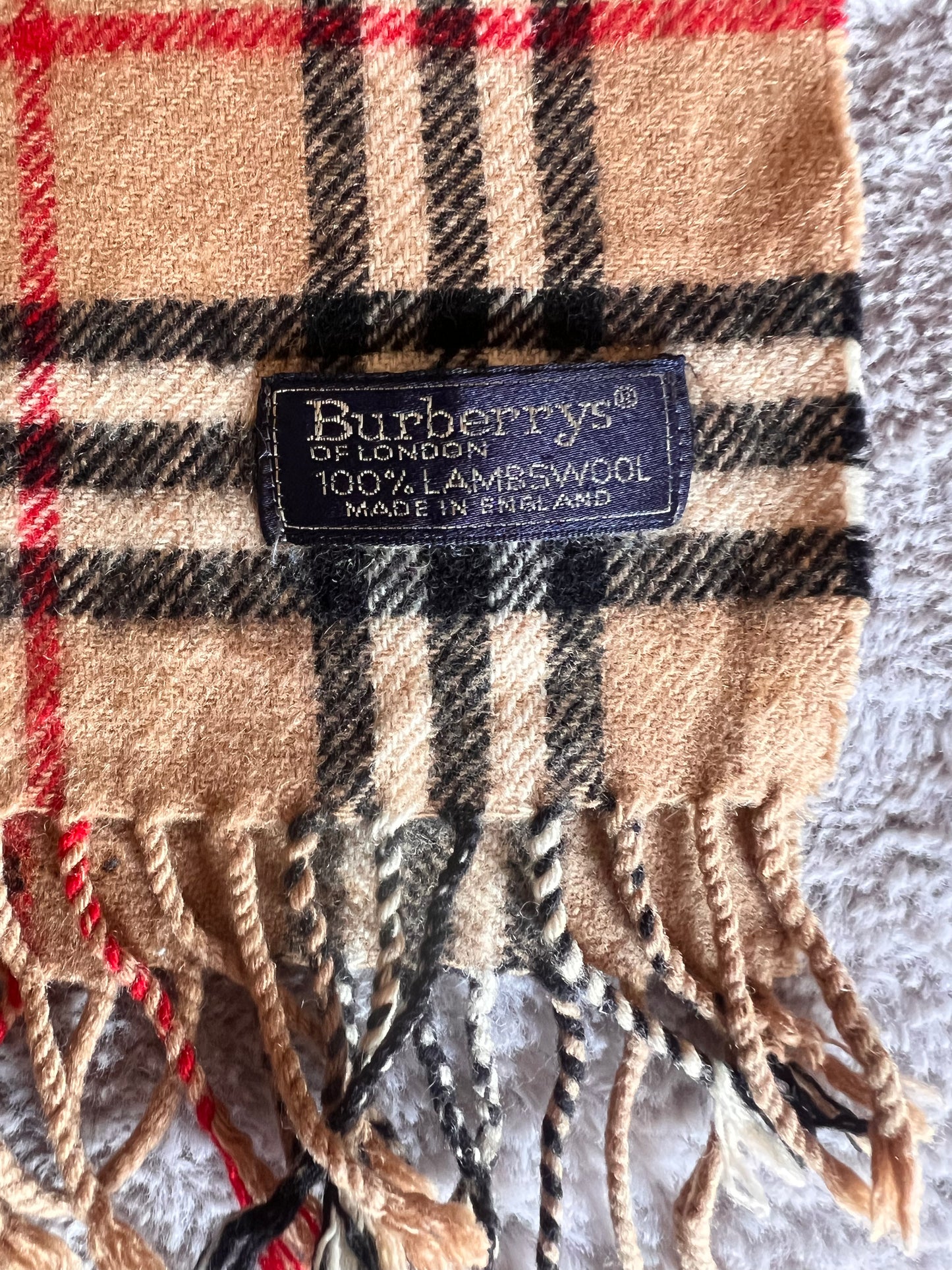 Burberry Lambswool scarf