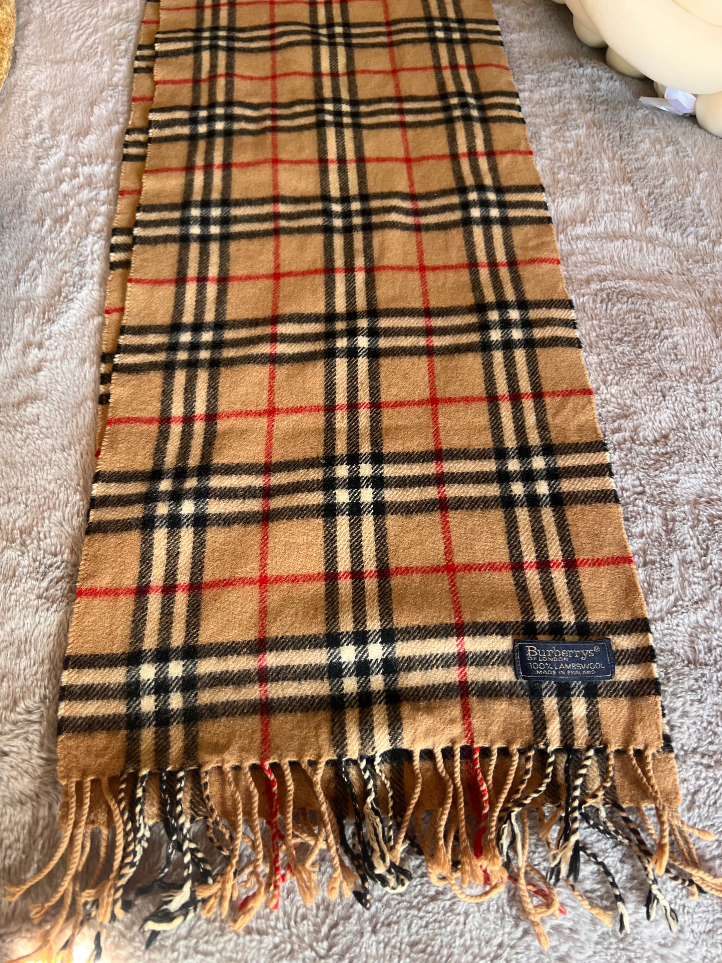 Burberry Lambswool scarf