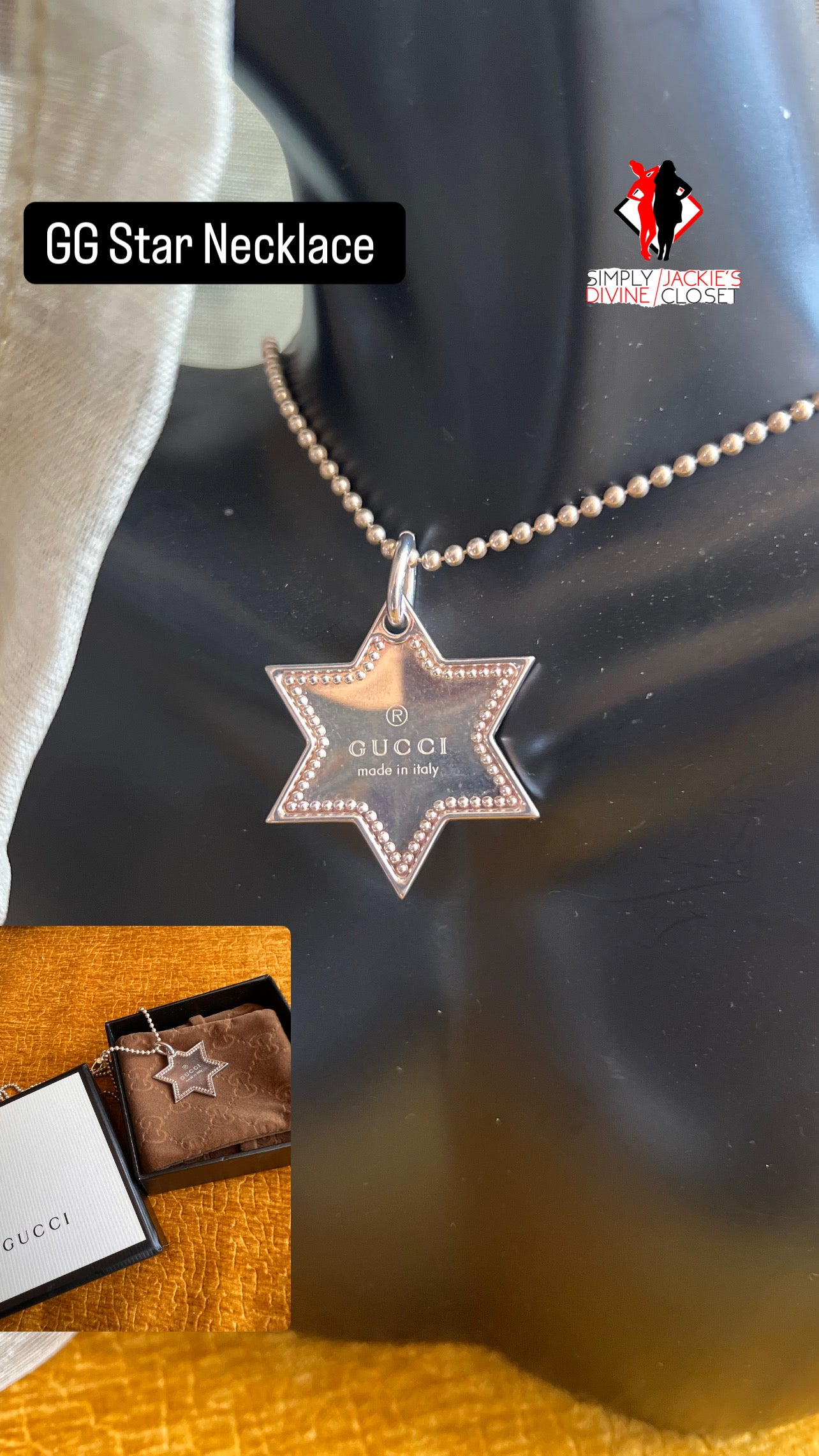 Gucci Star Necklace