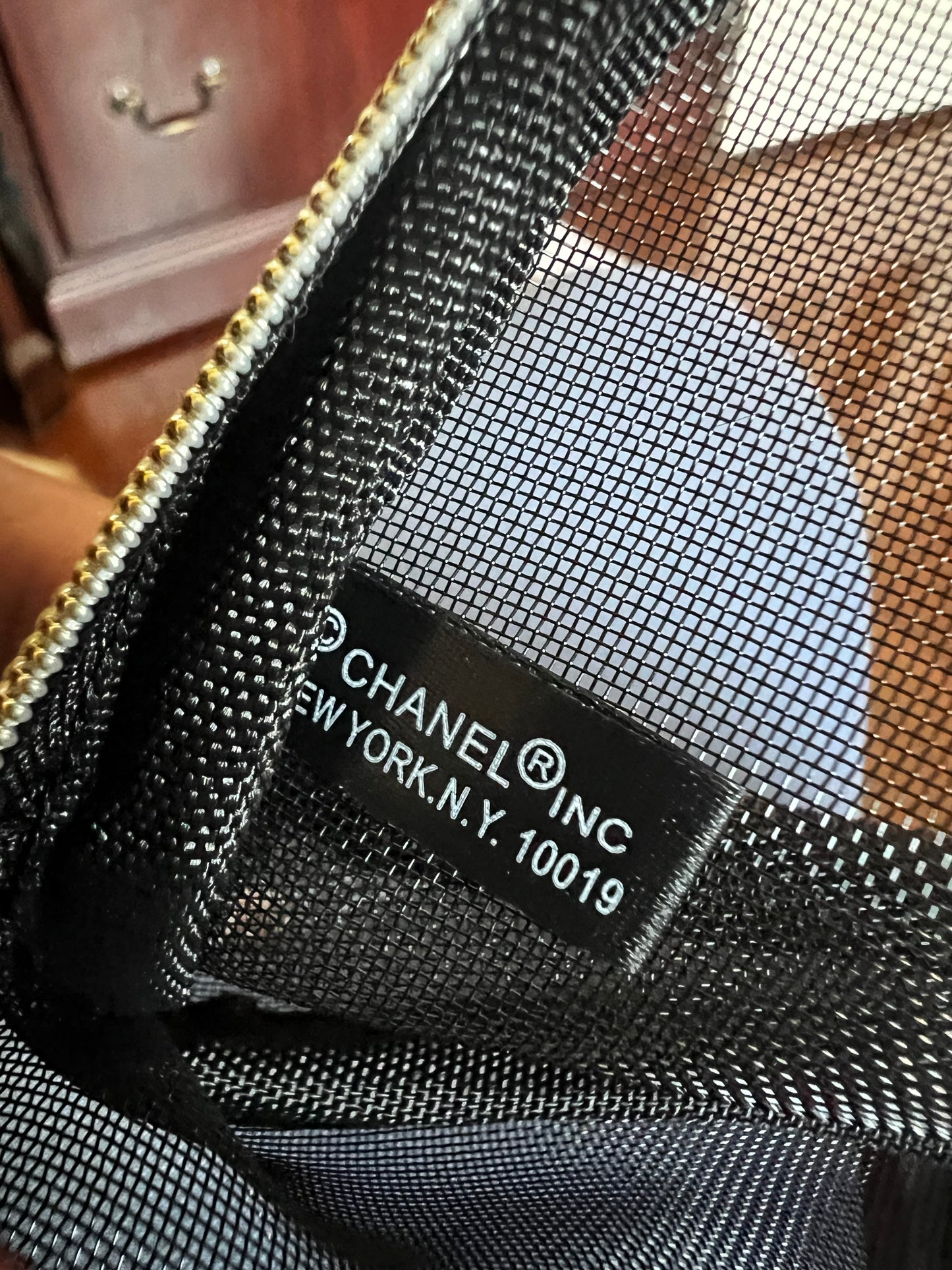 Chanel Promotional Cosmetic Pouch