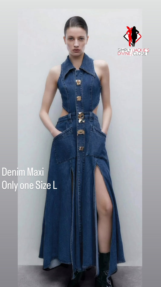 Denim Maxi