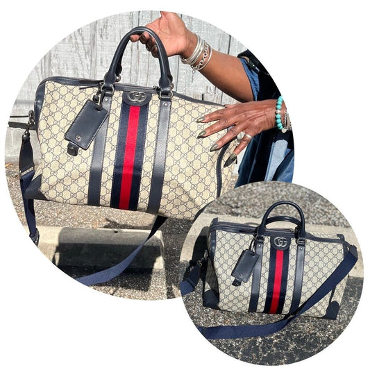 Gucci Ophidia Medium Duffle Bag New