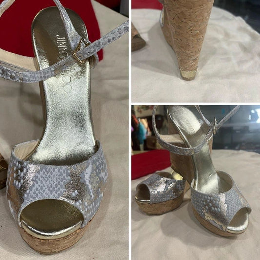 Jimmy Choo Wedge Size 37.5 NEW