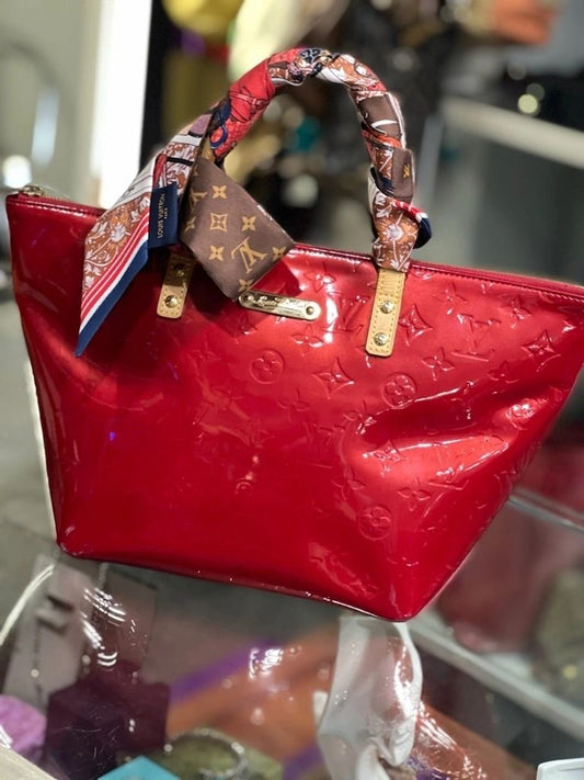 Louis Vuitton Red Vernis Leather