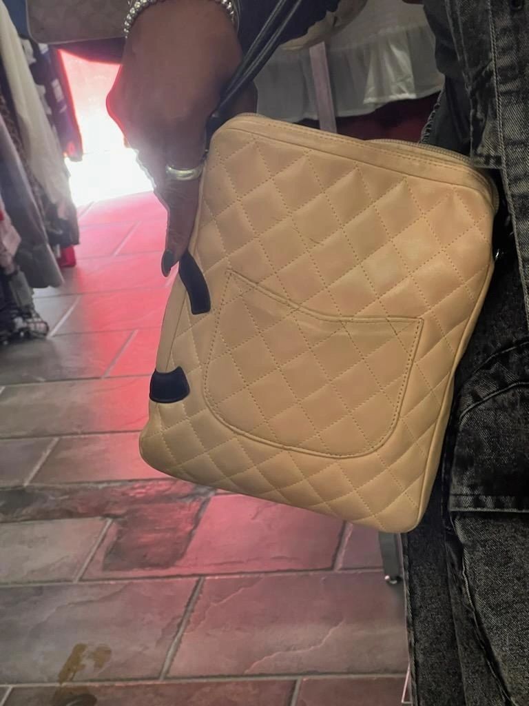 Chanel Lambskin Cambon Crossbody