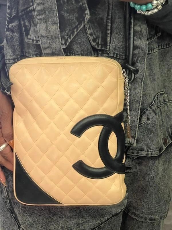 Chanel Lambskin Cambon Crossbody